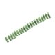 thumbnail image 1 of Cateissary 100 piezas de Rondelles de diamantes de imitación hechos a mano cuentas espaciadoras suministros de joyería cristal multicolor Artesanía Verde 8MM100 Piezas, 1 of 6