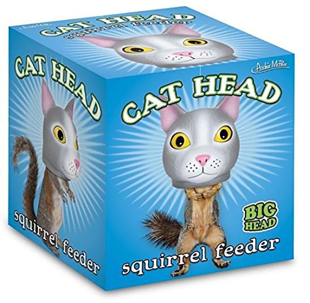Cat Head Squirrel Feeder Walmart Com