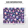 thumbnail image 2 of Honeii mushroom colorful Skull star print Super Absorbent Coffee Bar Mat Hide Stain Coffee Maker Mat for Countertops Coffee Pot Dish Drying Mat for Kitchen Counter, 2 of 7