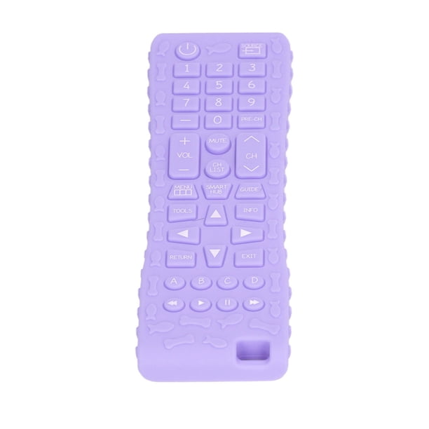Juguete para la dentición con forma de Control remoto de TV, juguete mordedor de silicona con Control remoto para TV para bebés, juguete mordedor infantil elaborado por expertos