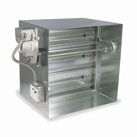 Dayton Square Fire/Smoke Damper,11-3/4 In. W 3HGK2