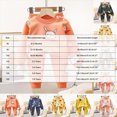 thumbnail image 4 of HFHAPW Girl Boys Pajamas 2Piece Toddler Kids Pjs Sets Toddler Clothes Fall Winter Sleepwears, 4 of 7