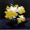 thumbnail image 2 of Park, James Stuart 26x26 Gold Ornate Wood Framed with Double Matting Museum Art Print Titled - Daffodils, 2 of 4
