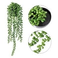 thumbnail image 5 of DefiDgd Faux Plant Succulent Hanging String Pearls Plants,for Home Kitchen Office Wedding Garden Indoor Decor, 5 of 9