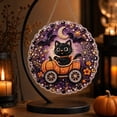 thumbnail image 5 of Hanging Diamond Art Halloween Ornaments Spooky Home Decor Kit, 5 of 6