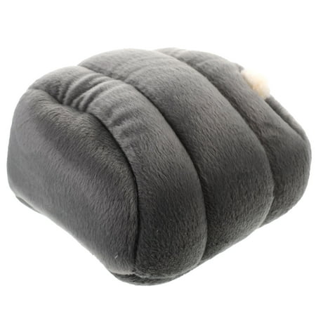 Niceauty Rodent Bed Hamster Cage Bedding Cotton Grey Comfort Pets Indoor Use 1Set
