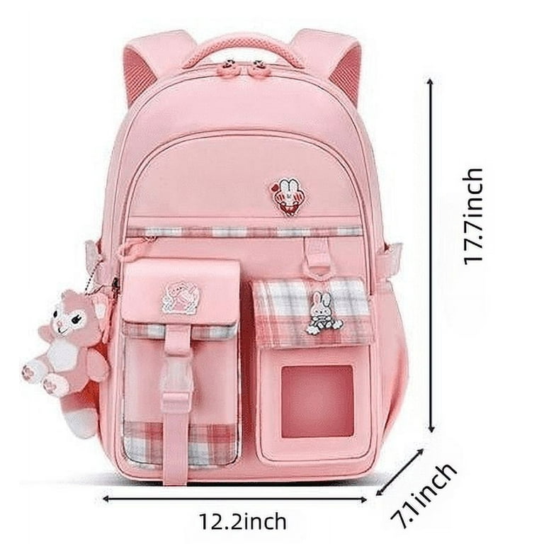 lifemoda School Backpacks for Girls Kids School Bags Girls Bookbag Gifts Pink Large Walmart