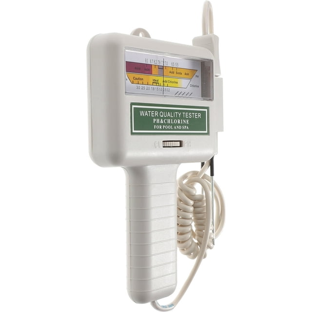 HLONK Gauge Kit Swimming Pool Water Quality Tester Electronics Testing Tool Chlorine Level CL2