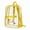 Yellow, variant on Clear Travel Backpack for Stadium Events Stadium Backpack Waterproof 15" x 5" x 11", Clear Bag for Adult Concert Sport Work Stadium Events (Royal Blue)