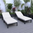 thumbnail image 2 of HomeStock Tuscan Temptations Modern Outdoor Chaise Lounge Chair With Cushions Set of 2, 2 of 7