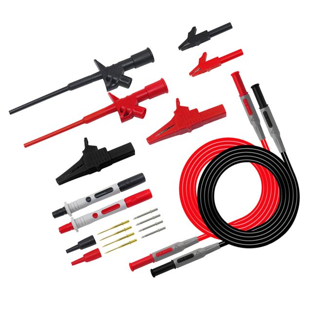 de pinza de de cable de prueba de sonda de multímetro digital multifuncional Sharpla Kits de cables de prueba multímetro
