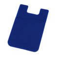 thumbnail image 2 of Zeus Solid Color Silicone ID Credit Card Sleeve Earphones Storage Phone Back Case, 2 of 7