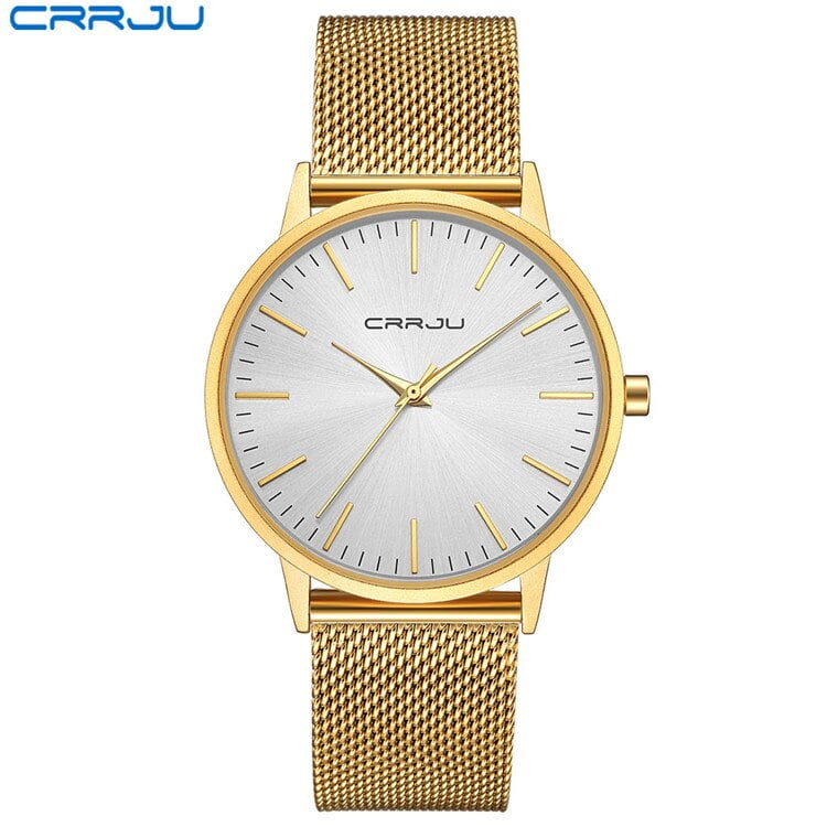 hand watches CRRJU watches men's watches men's wristband men's quartz watches men's watches