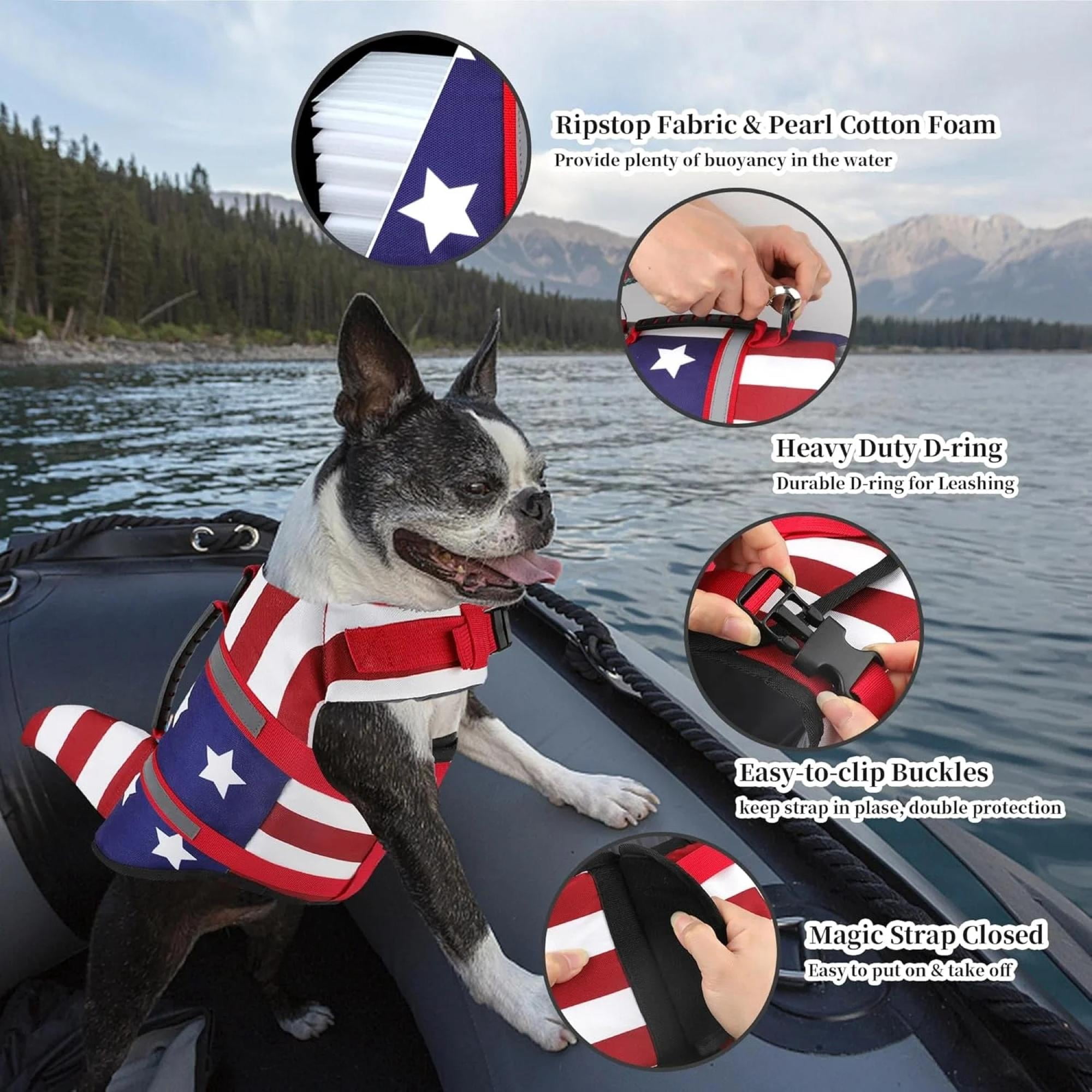 Dog Jacket for Small & Medium Dogs – Warm Lightweight Pet Coat with Soft Padding for Outdoor & Everyday Use