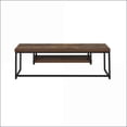 thumbnail image 4 of TV Furniture Weathered Oak & Black Metal TV Stand with Storage | Fits 50” TVs | Black,Oak | TV Size Ranges 40-49 inches, 4 of 5