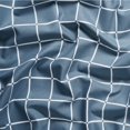 thumbnail image 5 of Mellanni 4 Piece Bed Sheet Set 180GSM Heavyweight Cotton Flannel Deep Pocket, Queen, Blue Windowpane, 5 of 6