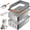 XXL:23.6''×15.7''×12'', variant on Stainless Steel Sifting Cat Litter Box XXL:23.6''×15.7''×12'' For Pine Pellets and Big Cats
