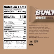 BUILT Bar Puff Protein Snack Bars, 17g Protein, Chocolate Milkshake, Gluten Free - 12 Pack