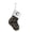 C, variant on MuZeFu Christmas Stockings with Initials Christmas Letter Solid Stocking Wool Pendant Christmas Decorations Gift Bag Socks