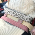 thumbnail image 3 of Fashion Leopard Spots Mastectomy Pillow - Shock-Absorbing Seatbelt Cushion for Heart Surgery & Chemo Port Patients | Soft Fabric & Pain Relief, 3 of 7