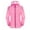 Pink, variant on Baqcunre Plus Size Tops For Women Women Rain Jacket Outdoor Plus Size Hooded Windproof Loose Coat Water Proof Raglan Cuff Storage Bag Tops For Women 2023 Winter Coats For Women Army Green L