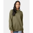 thumbnail image 4 of Hanes - Ultimate Cotton Crewneck Sweatshirt - F260 - Oregano - Size: S, 4 of 4