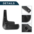 thumbnail image 4 of Protectores de barro Unique Bargains para Toyota Alphard 2022-2024, protectores contra salpicaduras delanteros y traseros con accesorios de montaje, 4 of 6
