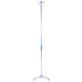 thumbnail image 2 of FLAMEEN IV Pole Stand Adjustable Stainless Steel IV Bag Stand With Hooks For Hospital Home,IV Bag Stand,Adjustable IV Stand, 2 of 8