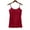 Wine, variant on MPWEGNP Grey Tank Top For Women, Cotton Camisole, Adjustable Spaghetti Strap, With Frame Bra, Stretch Undershirt
