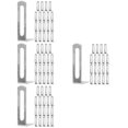 thumbnail image 6 of Raindrops 80 pcs  Corner Brackets Shelf Brackets Angle Iron Brackets Heavy Duty L Brackets for Shelves, 6 of 8