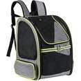 thumbnail image 1 of Dog Backpacks Pet Carrier For Cat Puppy Rabbit Small Dogs Transport Black Gift, 1 of 1