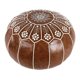thumbnail image 2 of Funda de puf otomano bohemio mayimx Cubierta otomana Marron oscuro 21 pulgadas, 2 of 9