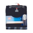 thumbnail image 5 of Hanes Men's and Big Men's Comfortsoft Long Sleeve Crew and Cotton Flannel Pajama Pants Set, 2-Piece, 5 of 6