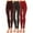 Burgundy-Charcoal-Red, variant on Women's High Waist Seamless Legging (3-Pack)