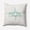 Mint, variant on Simply Daisy Gold Peace on Earth Soft Spun Polyester Decorative Throw Pillow, 26" x 26"