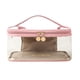 thumbnail image 3 of Bolsa de maquillaje Meiyuuo, grande, transparente, impermeable, color rosa, 3 of 9