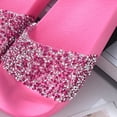 thumbnail image 4 of WUANDIXFA Slides for Kids Outdoor Kids Sandals Girls Cloud Slides Pillow Slippers Little Kids Bathroom Slippers Non-Slip Shower Shoes Beach Shoes Pool Summer Slides Hot Pink,Size US 1.5, 4 of 4