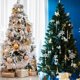 thumbnail image 2 of 16 piezas de decoraciones navideñas de copos de nieve de cristal, decoraciones navideñas colgantes de copos de nieve, juegos de adornos de copos de nieve, decoraciones de carámbanos de acrílico, copo, 2 of 5