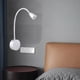 thumbnail image 1 of Interruptor de pared regulable táctil, luz blanca, lámpara de lectura LED, lámpara de noche/luz para leer libros en la cama, 1 of 4