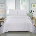 thumbnail image 3 of Home Sweet Collection 3 PC Solid Egyptian Cotton Duvet set (Queen, White), 3 of 4