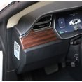 thumbnail image 3 of Suitable for Tesla Model XS 2014 - 2019 Wood Grain ABS Dashboard Co-pilot Protective Cover Trim 3P-, 3 of 4