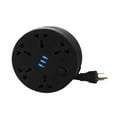 thumbnail image 5 of Power Strip Extension Cord Power Outlet with Retractable 2 Meter Cord for Home Office Desk and Bedroom Use, 5 of 9