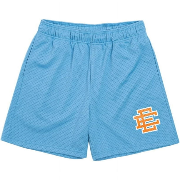 Pantalones cortos de deporte para hombre shorts masculinos de estilo casual con diseno de la ciudad de Nueva YORK y el SKYLINE de la EE. UU. de malla para entrenamiento de verano