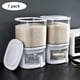 thumbnail image 5 of Dispensador de de 22 lbs, contenedores de almacenamiento sellados con taza medidora, encimera, almacenamiento de cocina grande con BLESIY Dispensador de arroz, 5 of 8