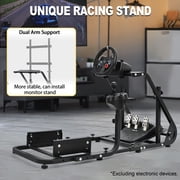 Marada G923 Racing Simulator Cockpit Stable Fits Logitech G29 G920 Steering Wheel Stand PC