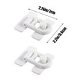 thumbnail image 3 of Xihbxyly Cerradura de Seguridad para Bebés, Cerradura Protectora para Cajones, Diseño Antipinzamiento, Cierre Fácil con Un Solo Clic, Longitud Ajustable, Universal para Armarios, Refrigeradores y Uso, 3 of 6
