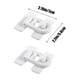 thumbnail image 3 of Cerraduras de Seguridad Ajustables - Pestillos Multiusos para Gabinetes y Cajones, Protectores de Puertas de Refrigerador, Protección Antipinzamiento de Dedos para Uso Doméstico, Color Blanco (Paquet, 3 of 6