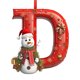 thumbnail image 2 of Adornos navideños, adornos navideños, regalos navideños, 26 letras, decoración para árbol de Navidad, adornos colgantes para árbol de Navidad, adornos navideños personalizados, decoración navideña, de, 2 of 6