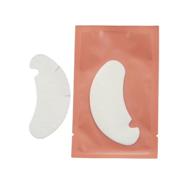 Vogacara 1 par de parches de papel para extensión de pestañas femeninas, almohadillas adhesivas transpirables, parches de belleza, pegatinas para salón Cuidado de ojos Rosado Vogacara CE014481-04