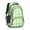 Green and White, variant on Red and Black Checkered Pattern Backpack for School, Cute School Bag with Adjustable Shoulder Straps and Padded Back, 16.9"x12.6"x5.9"